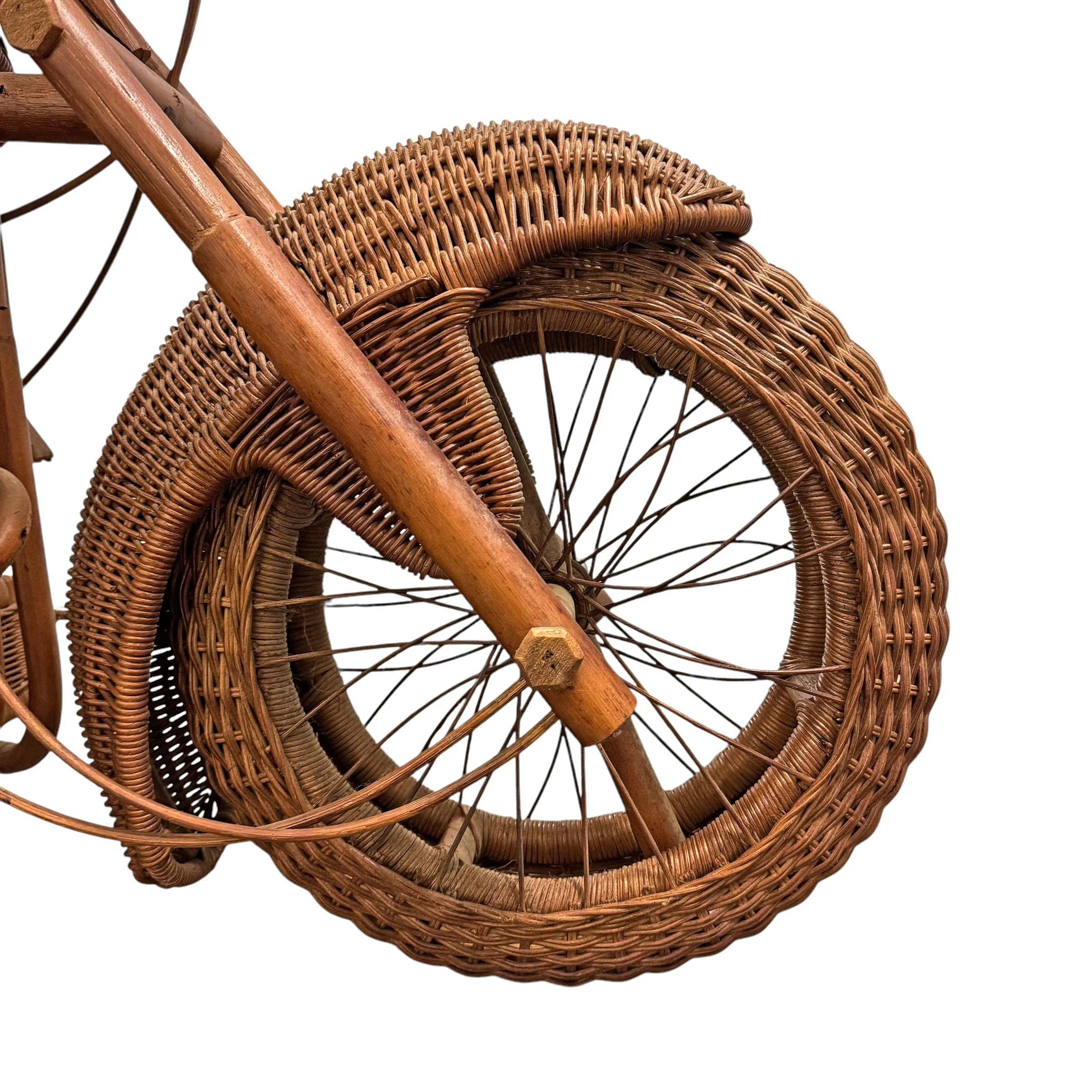 Woven Wicker Motorcycle by Tom Dixon — RIGHT | PROPER